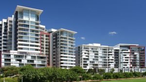 Potret gedung-gedung