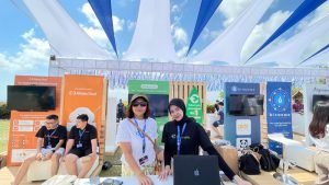 Booth Tokocrypto di Coinfest Asia 2023. Sumber Tokocrypto.
