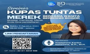 Seminar Kupas Tuntas Merek, KDC bersama Komunitas Wanita Berbisnis Bogor (Sumber VRITIMES.com)
