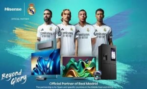 Ilustrasi Hisense Official Partner of Real Madrid (Sumber VRITIMES.com)