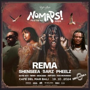 REMA & Shenseea Siap Tampil di NOMADS Festival 2024, Ditemani SARZ dan Pheelz (1)