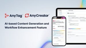 Tampilan penyusunan konten GenAI ke AnyTag dan AnyCreator