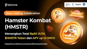 Bittime Rayakan Listing Hamster Kombat