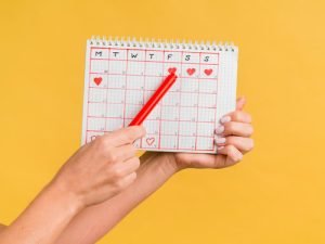 Ilustrasi Kalender Menstruasi