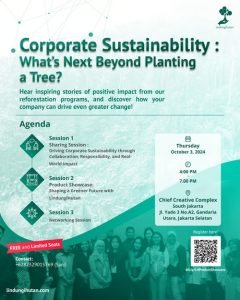 LindungiHutan Hadirkan Product Showcase 2.0 Inovasi Keberlanjutan Lebih dari Sekadar Menanam Pohon (1)