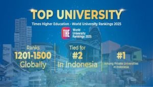 Times Higher Education, BINUS UNIVERSITY (Sumber VRITIMES.com)