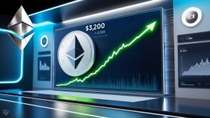 Harga ETH Tembus 3.2K, Resmi Kalahkan Bank of America dalam Kapitalisasi Pasar!