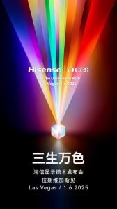 Hisense Hadir pada CES 2025