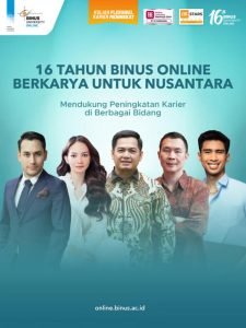 BINUS Online Peringati Ulang Tahun ke-16