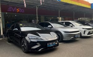 Naik Taksi Listrik Evista Mulai Rp50 Ribu ke Mana Saja