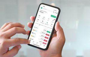 Ilustrasi pasar kripto