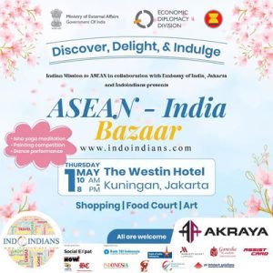Kedubes India dan Indoindians Siap Gelar ASEAN-India Spring Bazaar 2025 di Jakarta