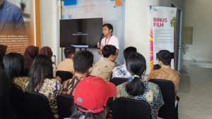 Program Studi Film BINUS UNIVERSITY Gelar Roadshow Kreatif