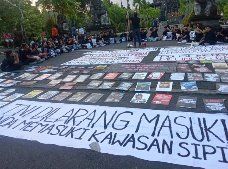 Aksi Kamisan Aliansi BEM se-Bali, Soroti Pengkhianatan Reformasi dan Bawa 9 Tuntutan