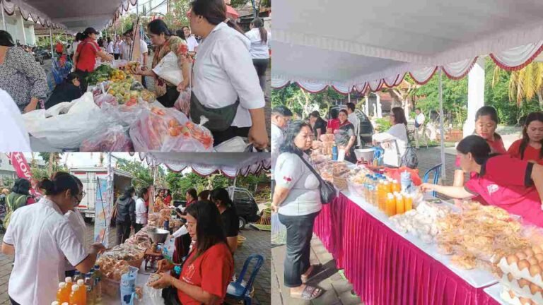 Potong Rantai Distribusi, Pemkab Bangli Gelar Pasar Tani di HUT ke-822