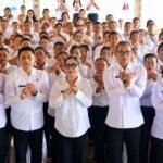 Ny. Rai Wahyuni Sanjaya Dampingi TP Pembina Posyandu Prov. Bali Lakukan Aksi Nyata dari Desa untuk Masyarakat