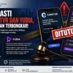 Berkedok Investasi dan Kerja Online, Satgas PASTI Hentikan CANTVR dan YUDIA