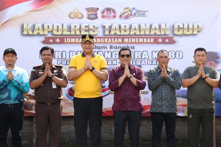 Bupati Sanjaya Apresiasi Lomba Menembak Kapolres Tabanan Cup