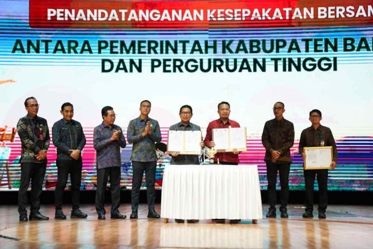 Unud dan Pemkab Badung Tandatangani Kesepakatan Bersama Beasiswa Afirmasi
