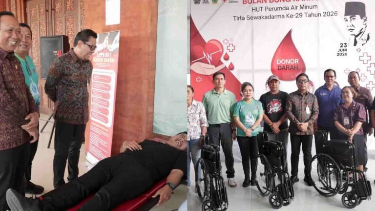 Wawali Kota Arya Wibawa Apresiasi Donor Darah Tirta Sewakadarma