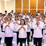 Ny. Rai Wahyuni Sanjaya Hadiri Pembukaan Bina Posyandu VI Tahun 2026, Perkuat Implementasi Posyandu 6 SPM di Tabanan