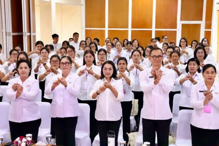 Ny. Rai Wahyuni Sanjaya Hadiri Pembukaan Bina Posyandu VI Tahun 2026, Perkuat Implementasi Posyandu 6 SPM di Tabanan