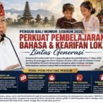 Koster Terbitkan Pergub Baru, Bahasa Bali dan Kearifan Lokal Wajib Diajarkan Lintas Generasi