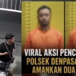 Viral di Medsos, Dua Pencuri HP Korban Kecelakaan Dibekuk Polsek Denbar