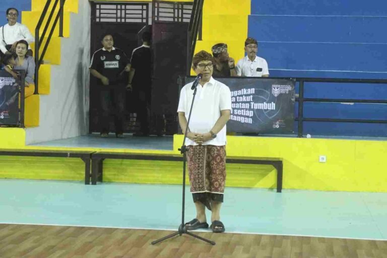 Turnamen Bola Voli Himmus Cup II Resmi Bergulir, Bupati Badung Dorong Lahirnya Atlet Berprestasi dari Desa Gulingan