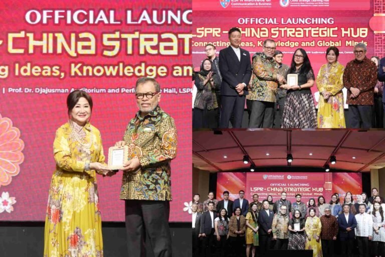 LSPR Luncurkan Strategic Hub Indonesia-China, Perkuat Kolaborasi Akademik dan Inovasi Berkelanjutan