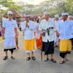 Bupati Adi Arnawa dan Wabup Bagus Alit Sucipta Hadiri Karya Tawur Balik Sumpah di Pura Luhur Uluwatu