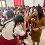 Masa Pengenalan Lingkungan Sekolah SMP Negeri 3 Kuta, Bunda Anti Narkoba Badung Tekankan Pentingnya Waspada Bahaya Narkoba Sejak Dini