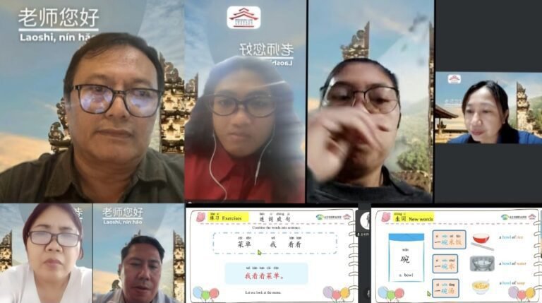 BAMA Latih Jurnalis Bali Percakapan Memesan Makanan dalam Mandarin