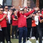 Seru dan Penuh Semangat, Bupati Sanjaya Semarakkan Lomba Antar OPD Sambut HUT ke-81 RI