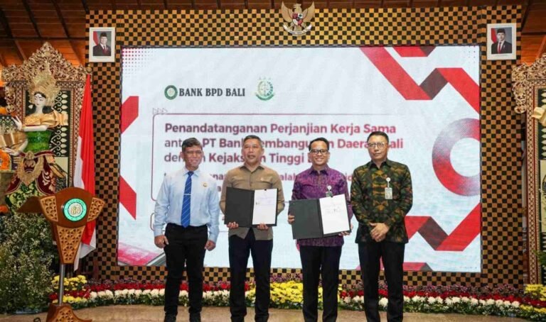 Perkuat Sinergi dan Tata Kelola, Bank BPD Bali Jalin Kerja Sama dengan Kejati Bali di Bidang Perdata dan TUN