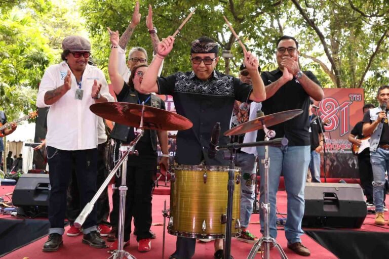 Wali Kota Denpasar Buka Rock Kemerdekaan Denpasar Happy, Semarak HUT RI ke-81