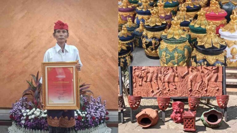 Dari Limbah Jadi Inovasi, I Made Danu Jaga Warisan Terracotta Pejaten