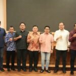 Bupati, Wabup dan Ketua DPRD Badung Sambut Silaturahmi Kajari Badung