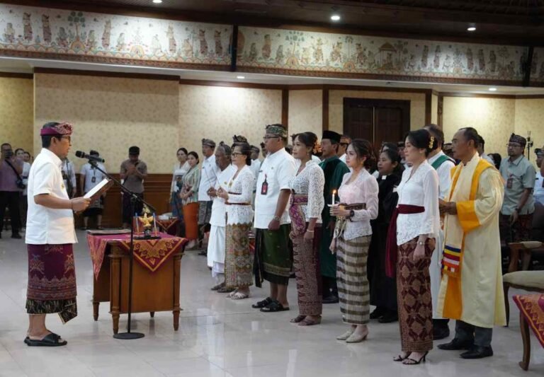 Lantik 163 Pejabat Pemkab Badung, Bupati Adi Arnawa Tekankan Kinerja, Tanggung Jawab dan Amanah dalam Menjalankan Tugas