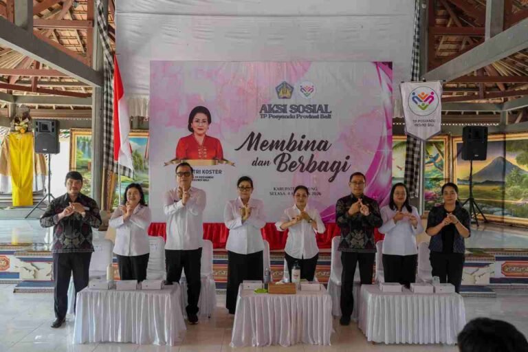 Aksi Sosial Posyandu Provinsi Bali “Membina dan Berbagi” di Kabupaten Badung