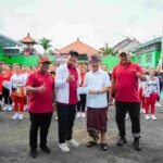 Bupati Adi Arnawa Buka Lomba Senam Porsenides Tibubeneng, Bangun Kebersamaan dan Semangat Sportivitas