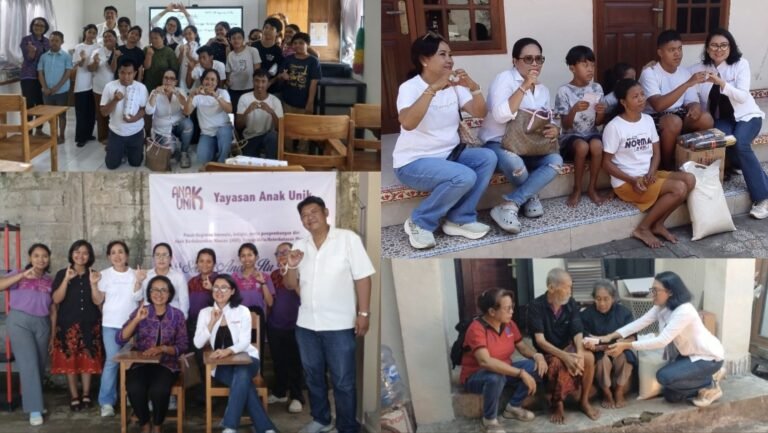 Winnie Kaori Sambangi Yayasan Anak Unik, Salurkan Bantuan untuk Anak Berkebutuhan Khusus