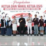 Bertepatan Dengan Hari Sumpah Pemuda ke-98, Bupati Sanjaya Kukuhkan Ketua dan Wakil Ketua OSIS se-Kabupaten Tabanan