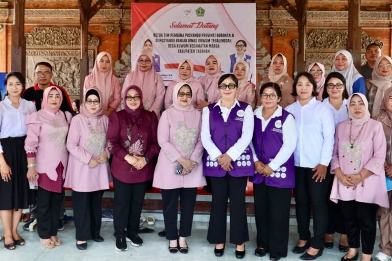 Bunda Rai Sambut Kaji Tiru TP Posyandu Gorontalo, Perkuat Implementasi Posyandu 6 SPM